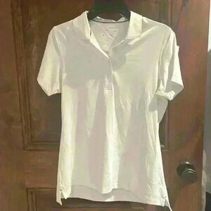 Women’s Peter Millar, college shirt, white size medium
